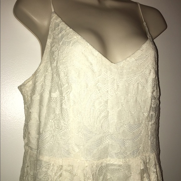H&M Ivory Lace Dress (size 14) - Picture 5 of 8