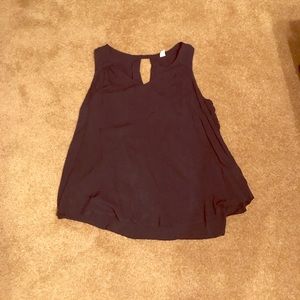 Old Navy Dark Blue Flowy Tank