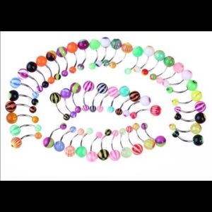 27 belly rings and contour palette FOR Olive