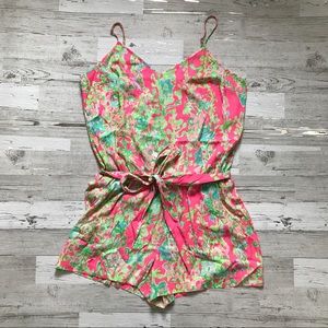 NWT Lilly Pulitzer Deanna Romper Southern Charm