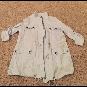 Baby Blue Anorak Jacket