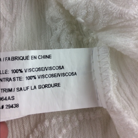 Altar'd State embroidered white long sleeve top - Picture 4 of 6