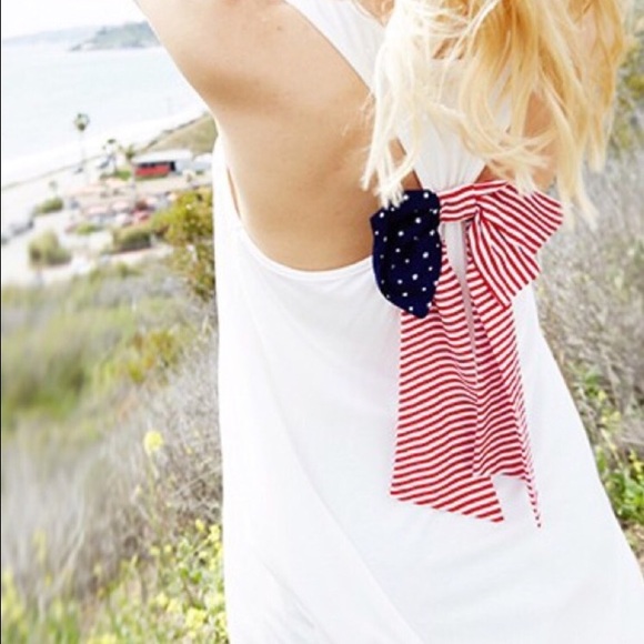 πHPππΊπΈ Americana Racerback Tunic Tank - Picture 2 of 4