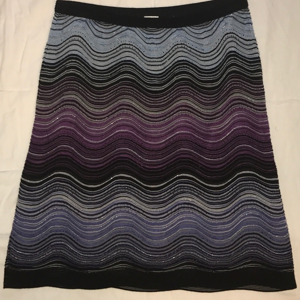 Missoni Knit wave skirt