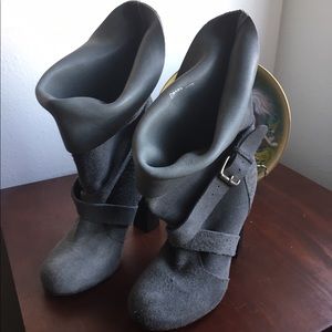 3.1 Phillip Lim Gray Suede Boots