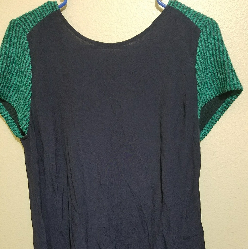 MARKET AND SPRUCE TEXTURED BLOUSE NWT