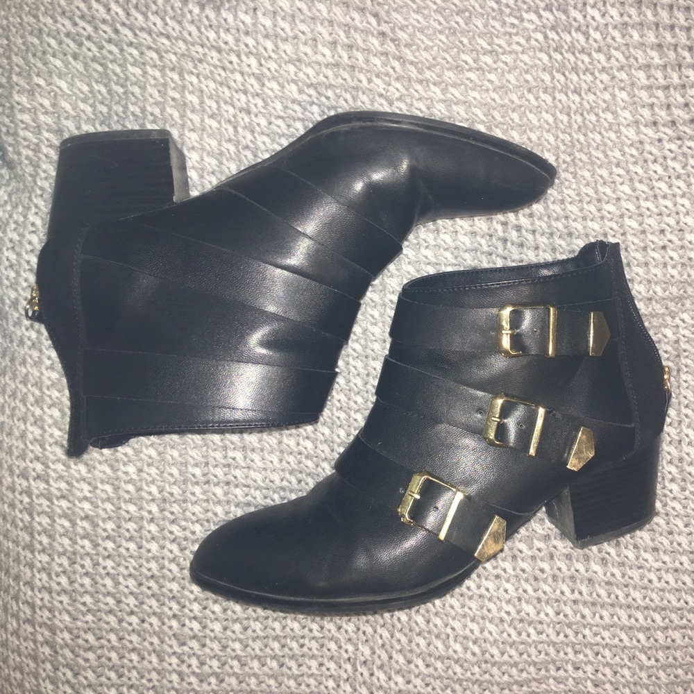 Black booties