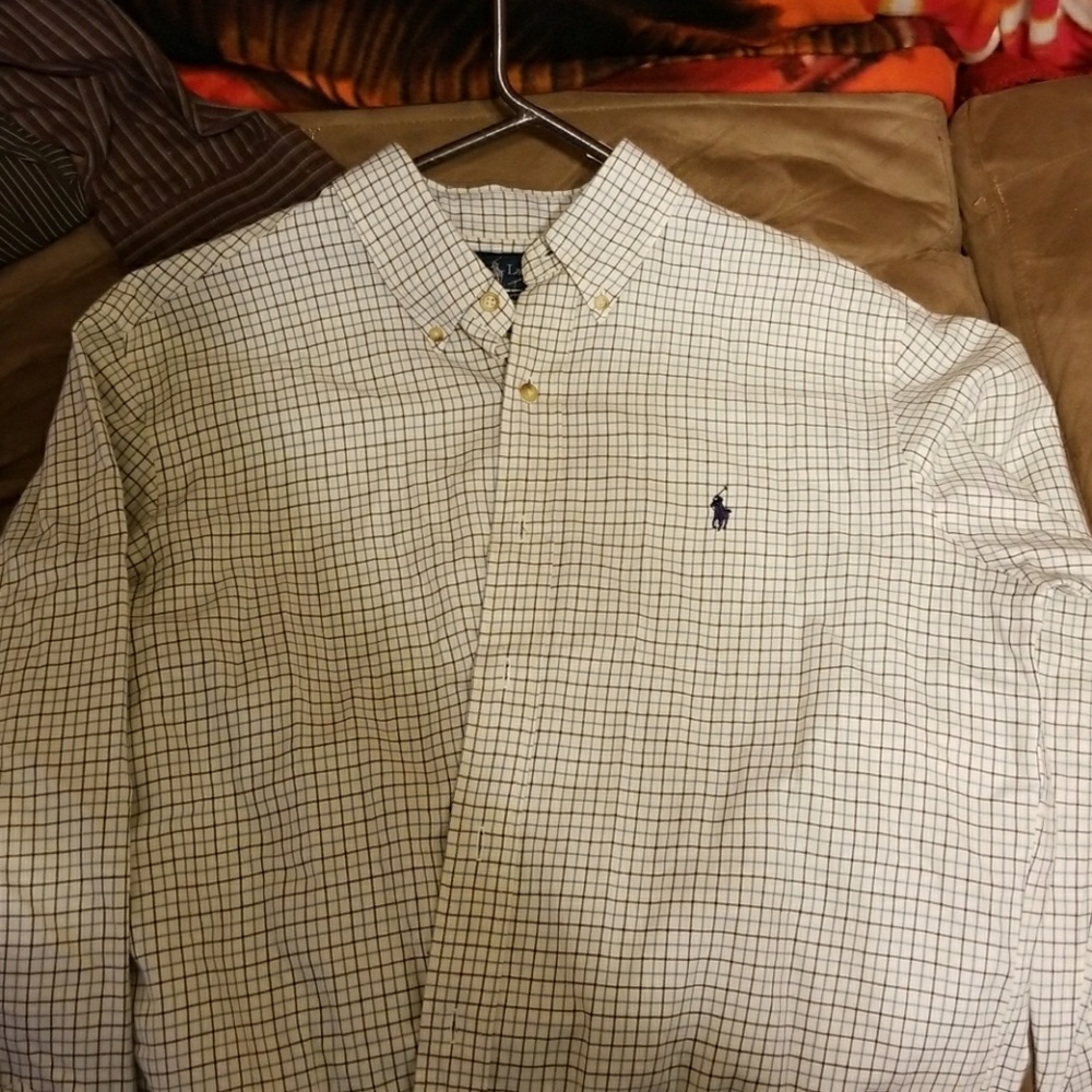 Polo button up.