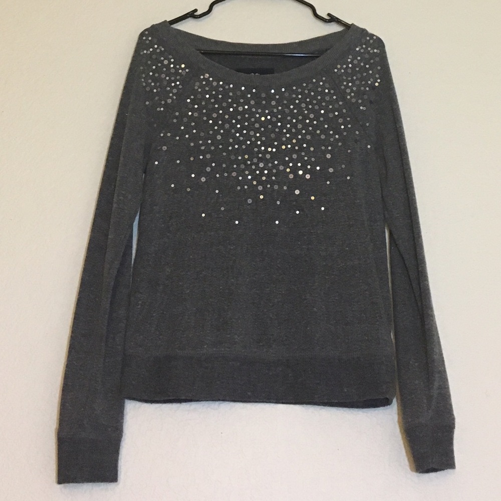 American Eagle Sequin Sweater