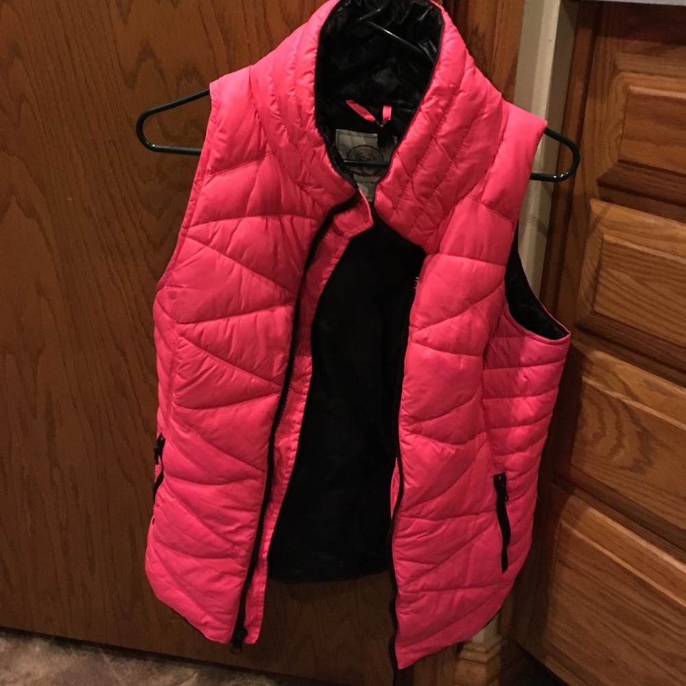 Pink vest