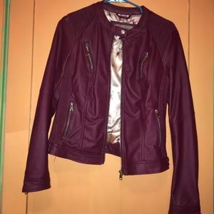 Ci Sono by Cavalini Leather Jacket