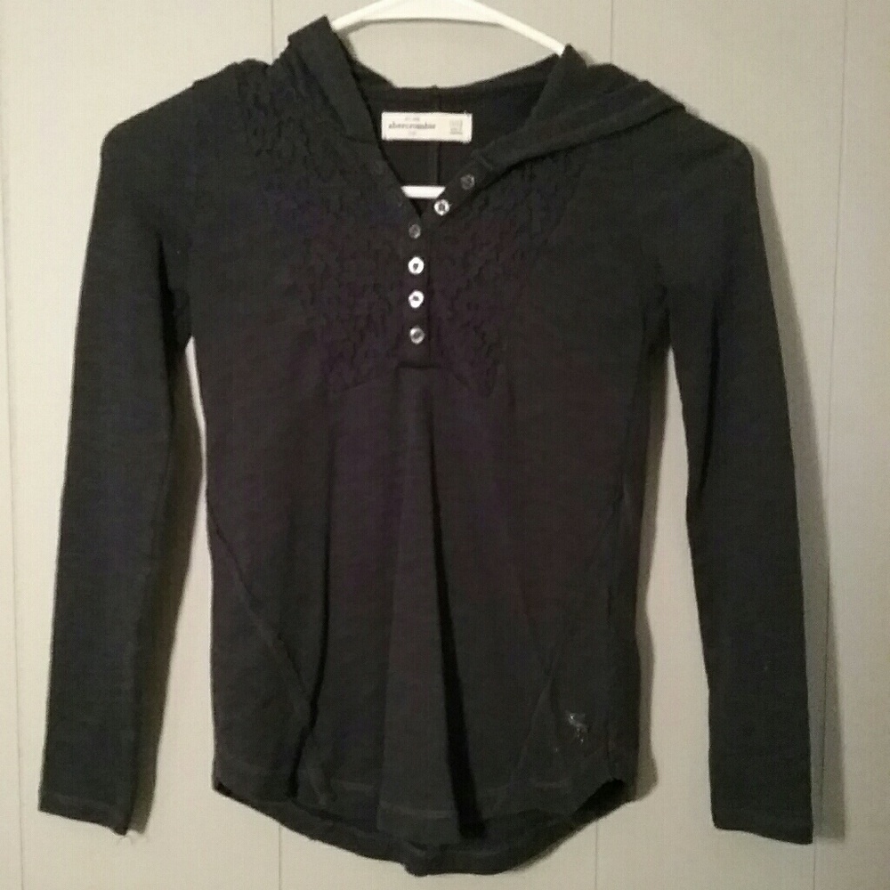Abercrombie kids lace sweater top