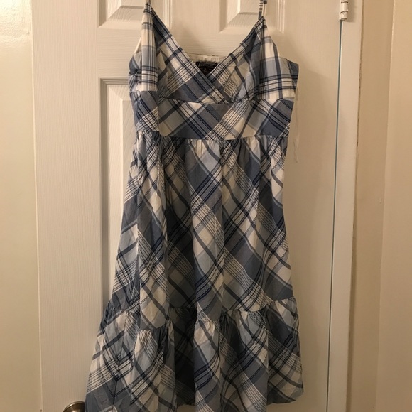 Plaid print sundress, size 12 - Picture 1 of 2