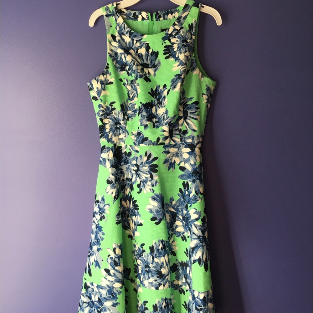 J Crew Green Dress