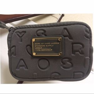 Marc by Marc Jacobs grey neoprene clutch