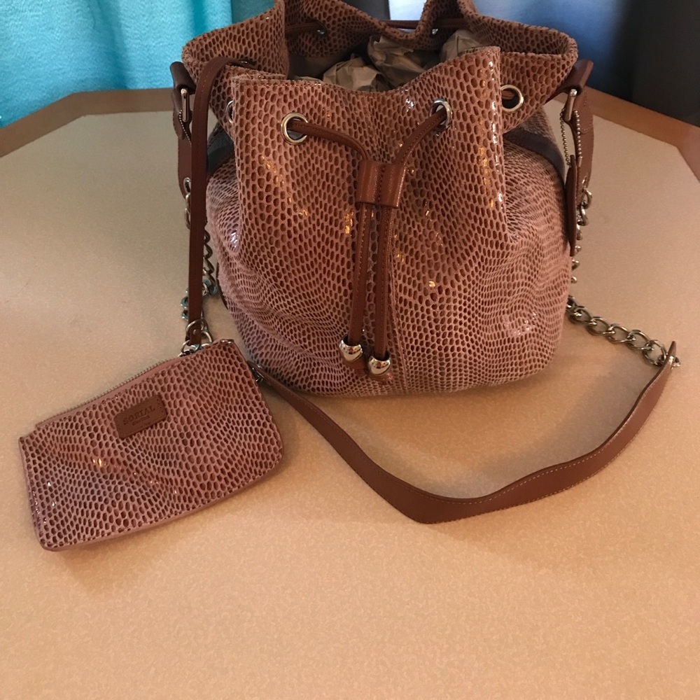 Sorial Mauve Bucket Handbag