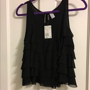 NWT ruffle top