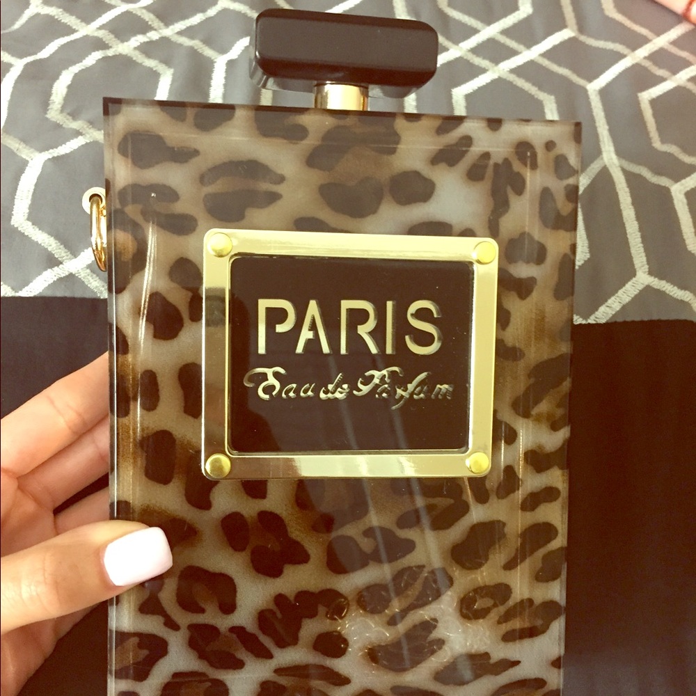 Leopard Box Clutch