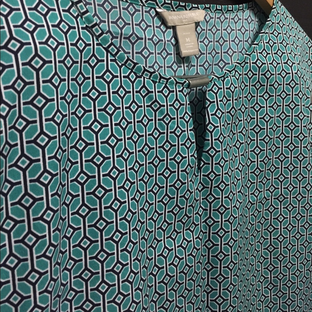 Banana republic sleeveless blouse