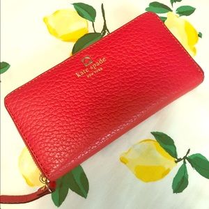 Kate Spade red wallet