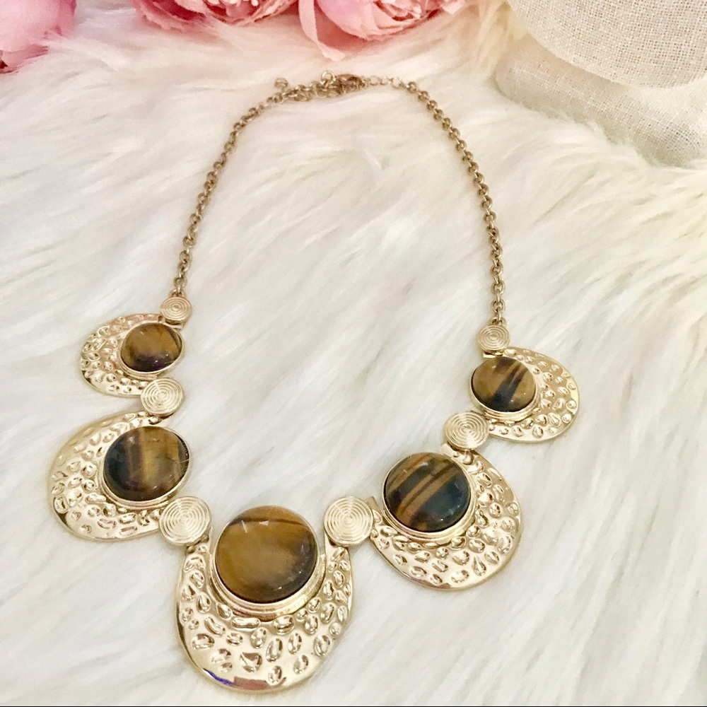 NWOT Melissa Gorga Tigers 🐯 Eye Necklace