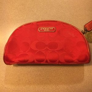 Coach cosmetic bag