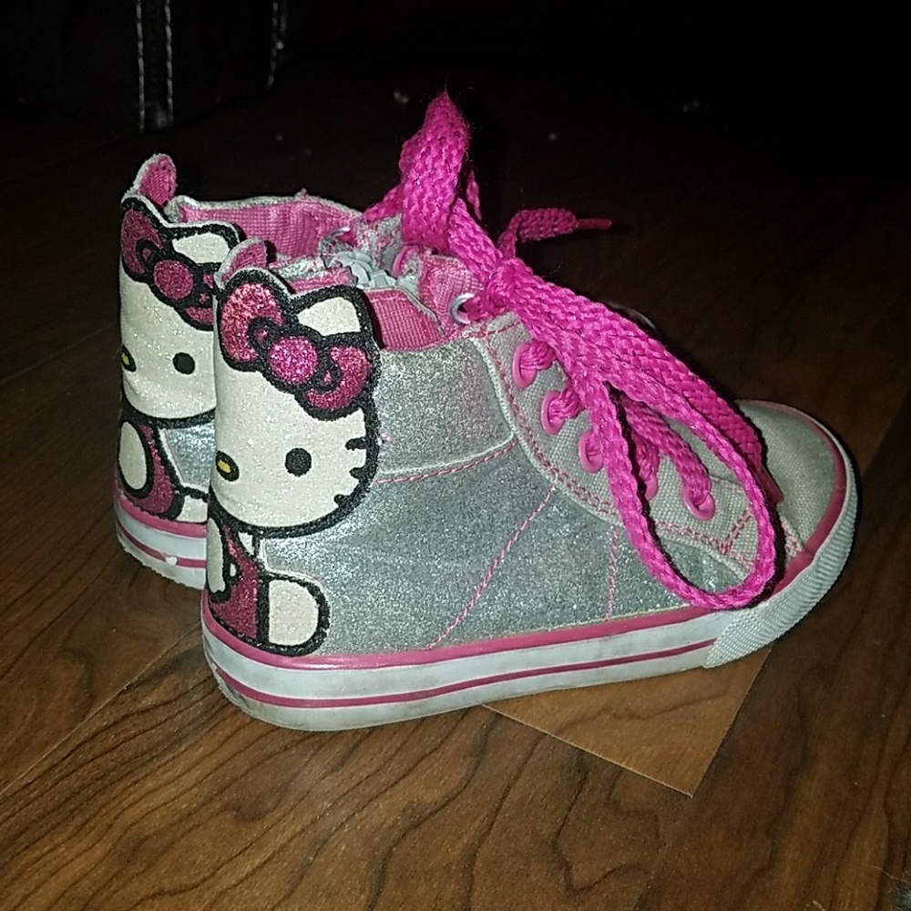 Little girls Hello Kitty Hightops