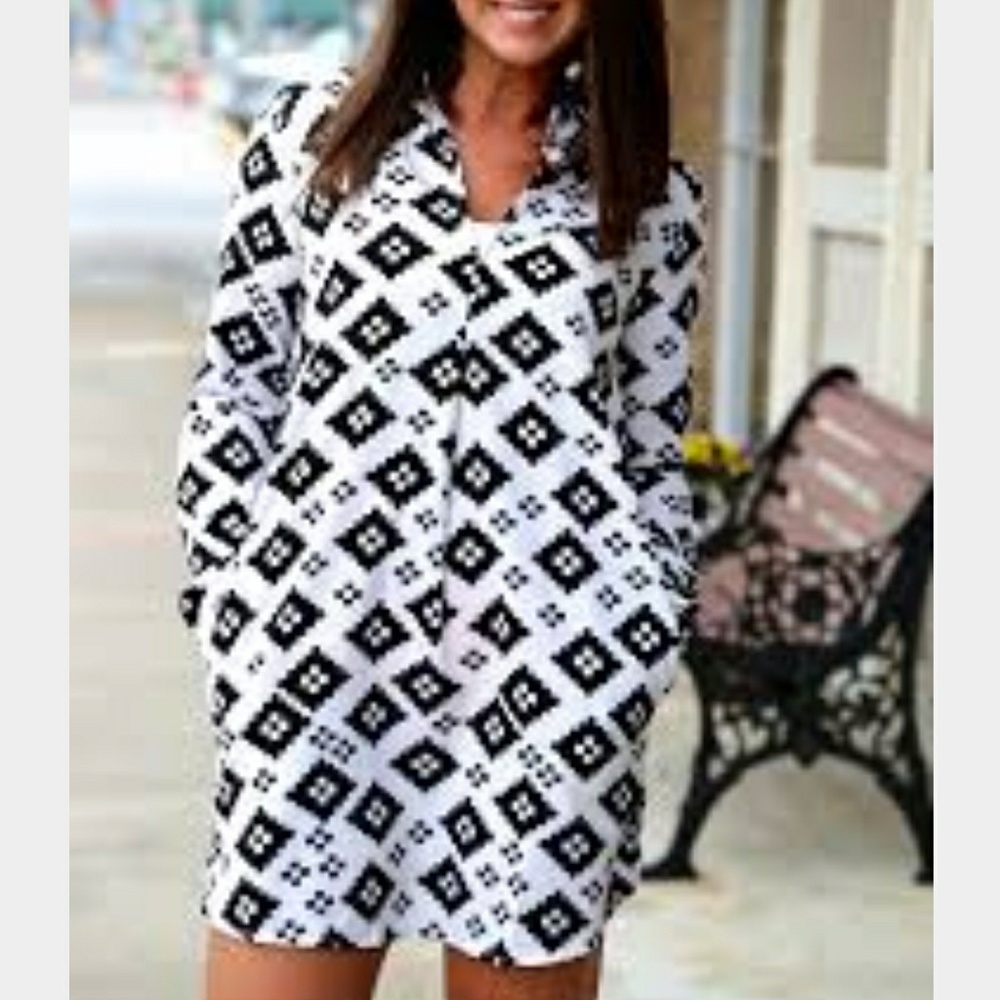 Southwest Shirt Dress