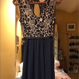 Navy Blue Spring/Summer dress