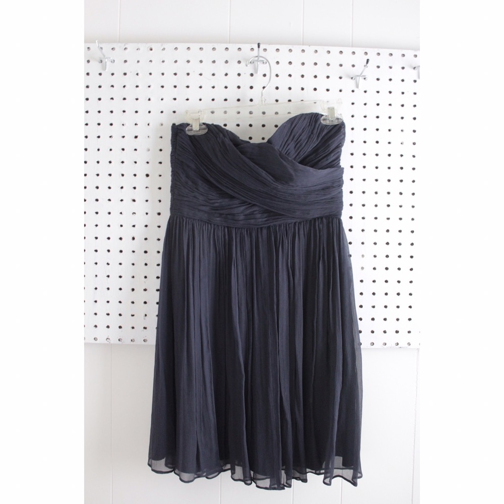 J. Crew bridesmaid navy dress size 2