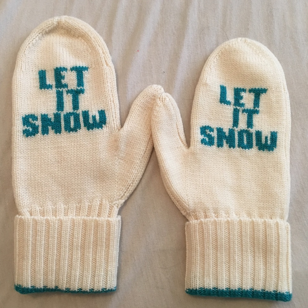 KATE SPADE NEW YORK women's mittens