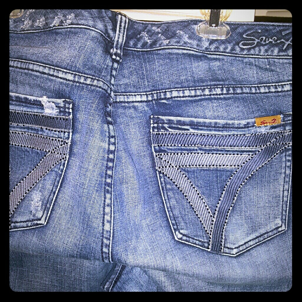 Practically New & Seven jeans in a size 24!