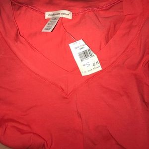 Coral brand new tee coral