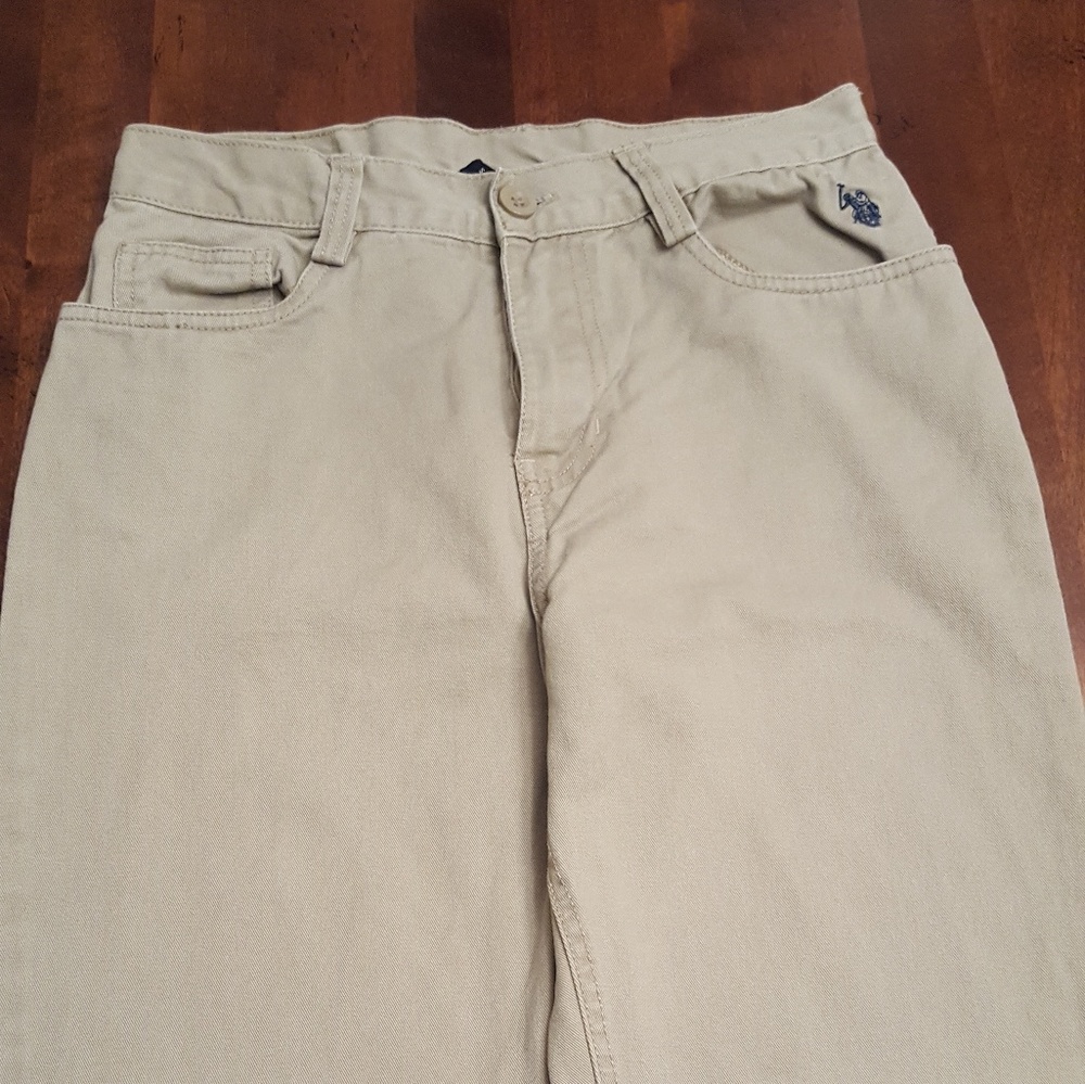 Jean like polo khakis