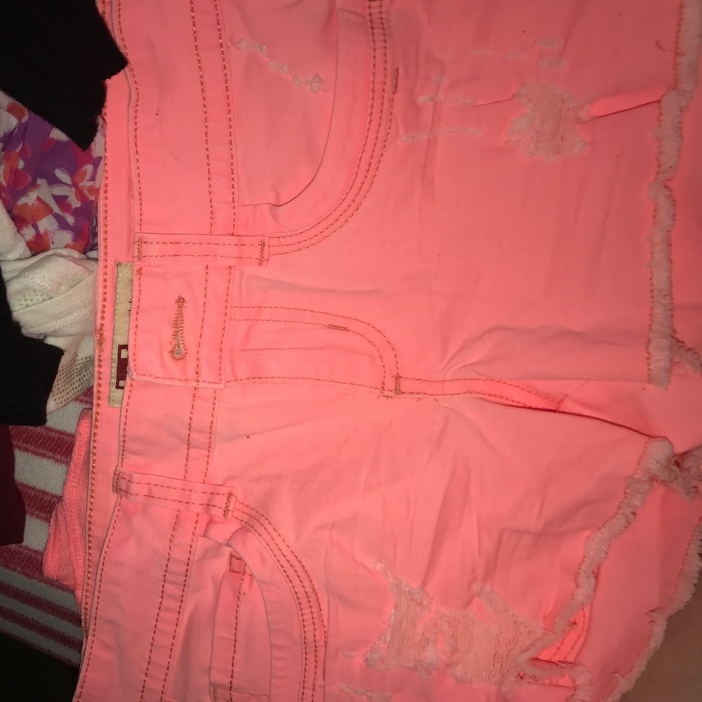 Coral shorts
