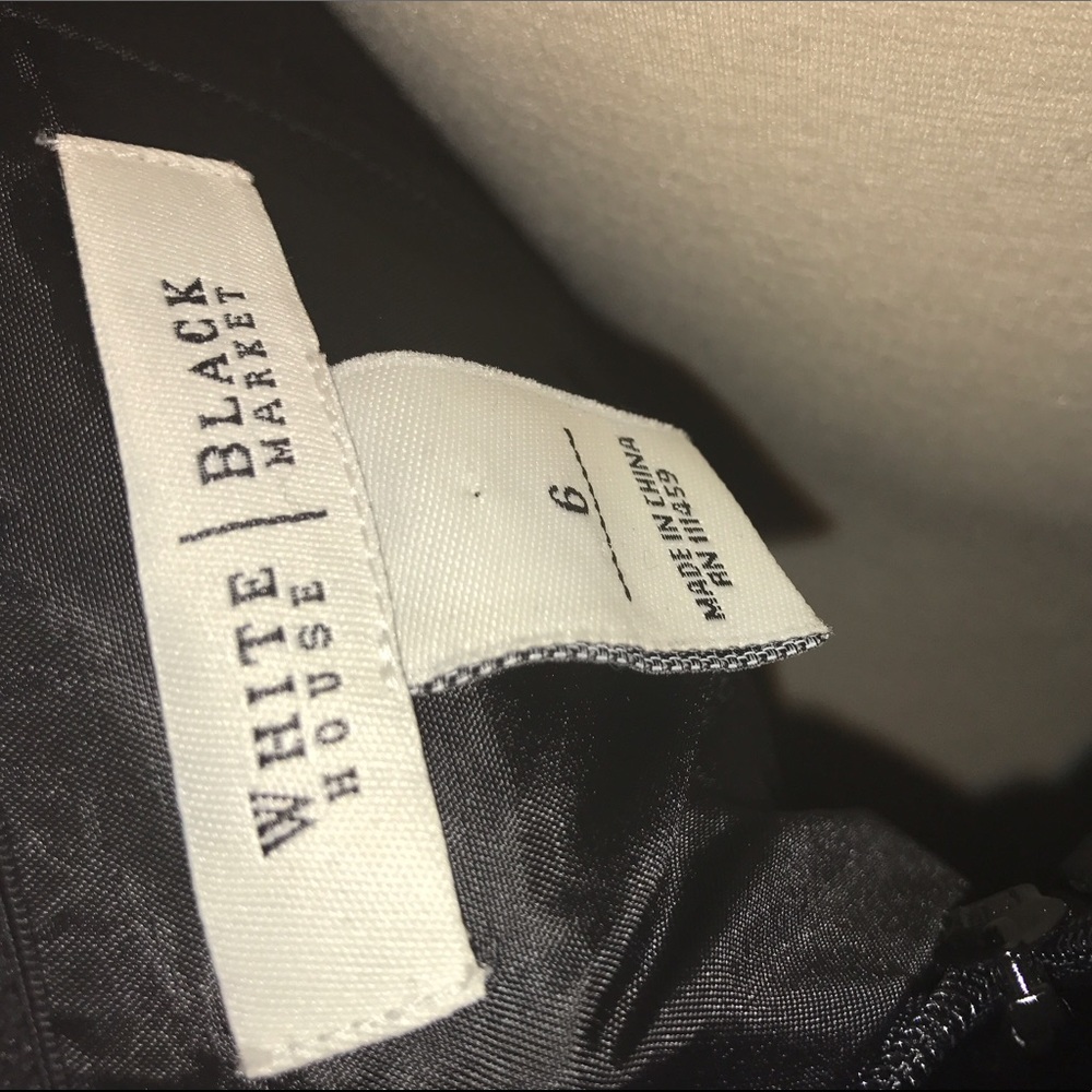 White House Black Market Fit & Flare Strapless 👗 - Picture 4 of 4