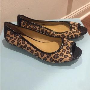 Leopard flats!