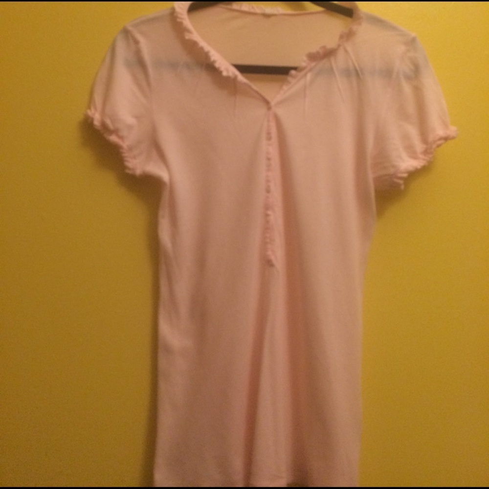 JCrew Light pink lightweight Tshirt