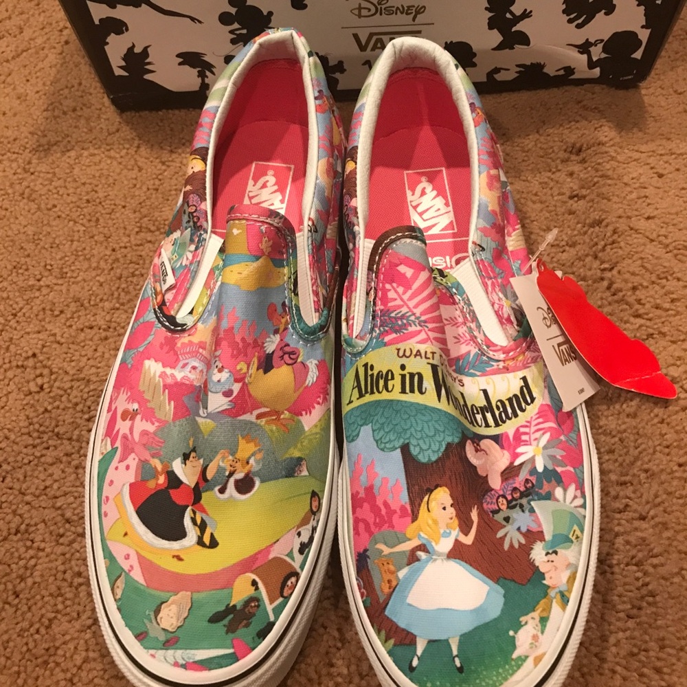 Brand New Rare Alice and Wonderland Shoes