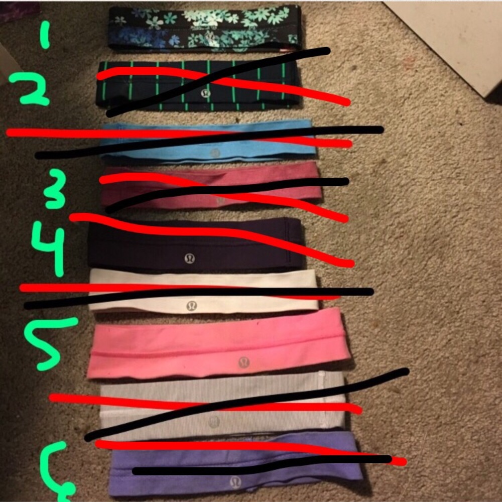 Lululemon headbands