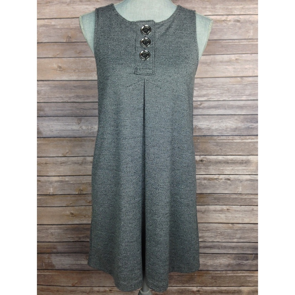 Michael Michael Kors Black/White Sleeveless Dress