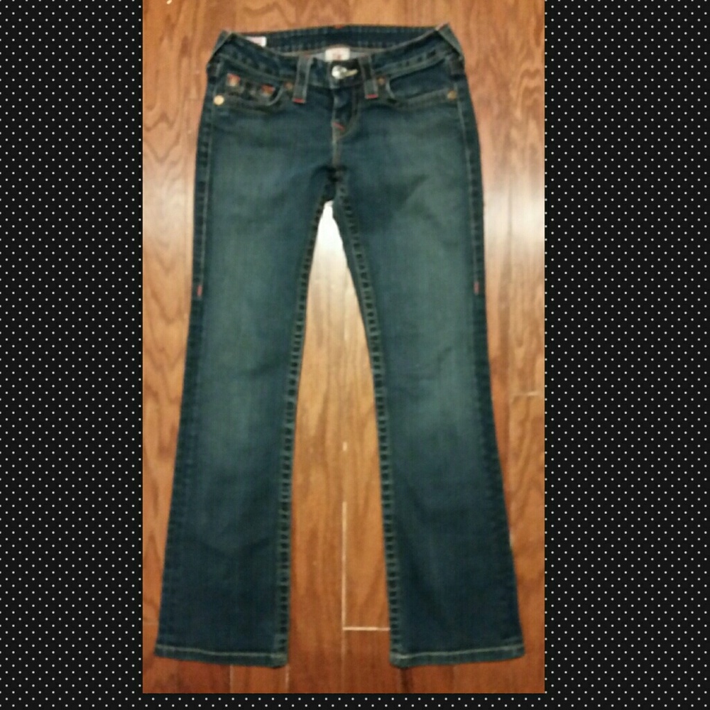 True Religion Tori Professionally Hemmed 27"inseam - Picture 3 of 4