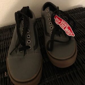 Vans, size 7.5 women. Never used.
