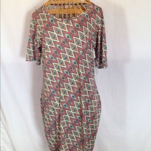 LuLaRoe Julia Dress Size Large