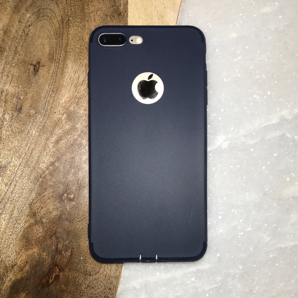 [Add on] iPhone 8 Plus Matte Navy Blue Case