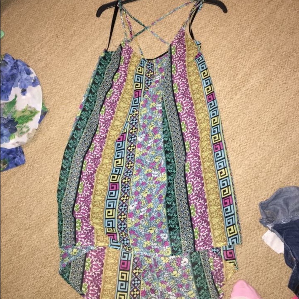 Slight high low dress