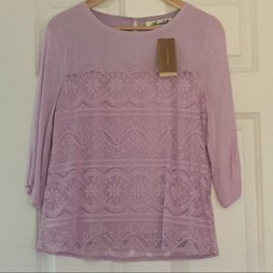 Lavender Lace shirt