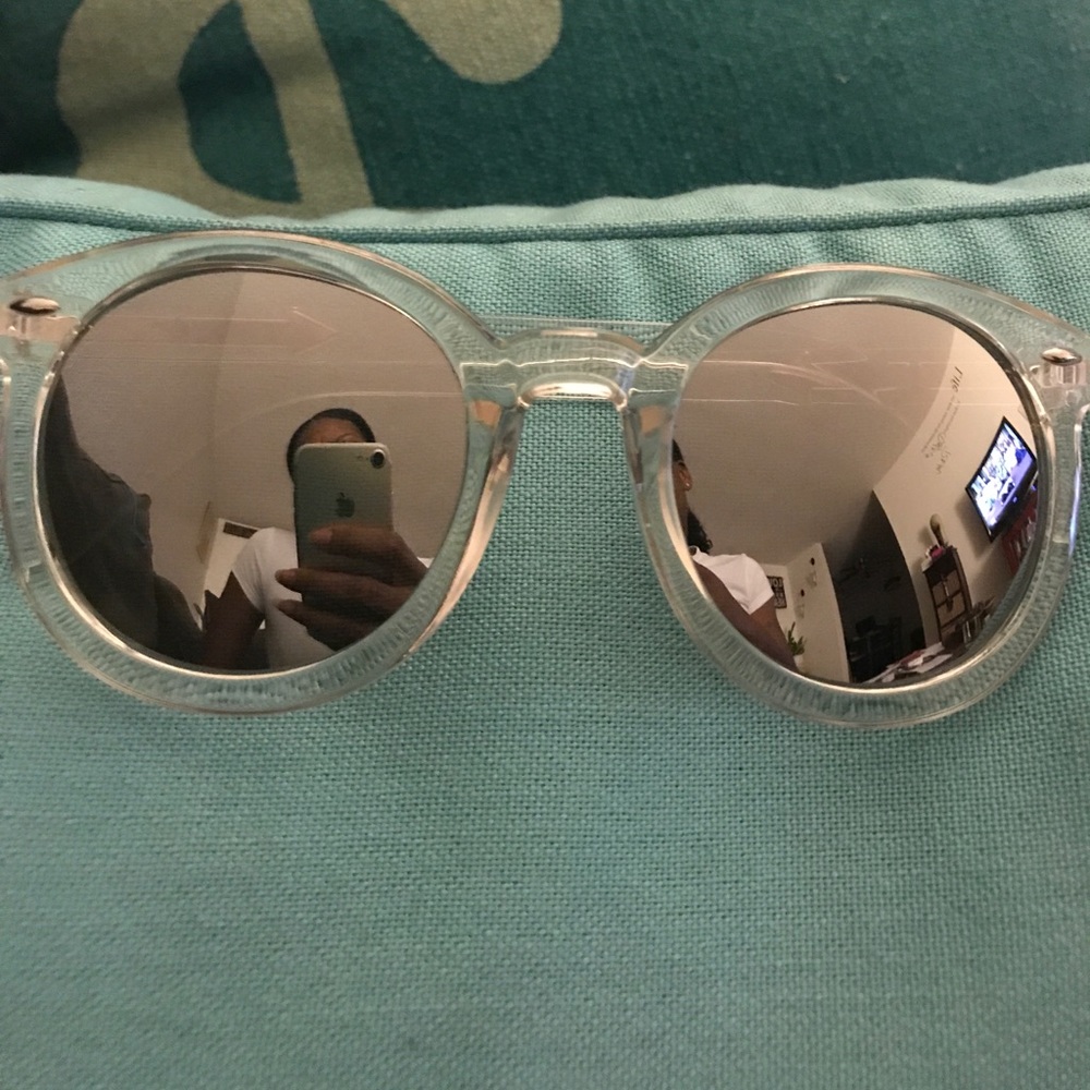 Round mirrored sunglasses - Picture 2 of 4
