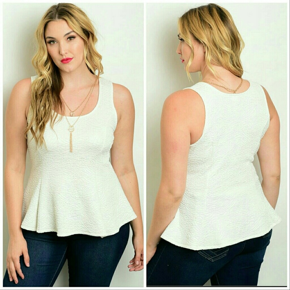 Peplum Tank Top