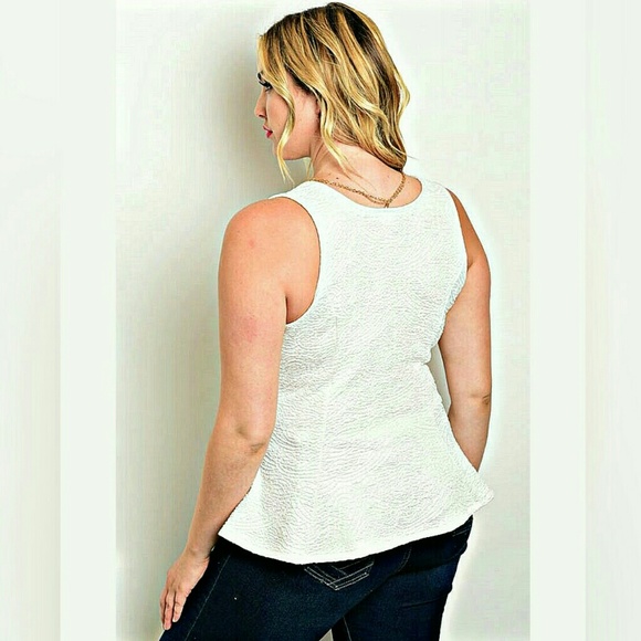 Peplum Tank Top - Picture 3 of 3